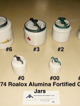 U.S. Stoneware Various Ceramic Mill Jars (AA-6265C)